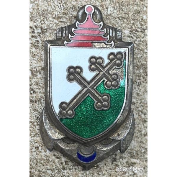 71� Compagnie Auto de Quartier G�n�ral, E.O.,en Argent poin�onn�(eclats d'email)