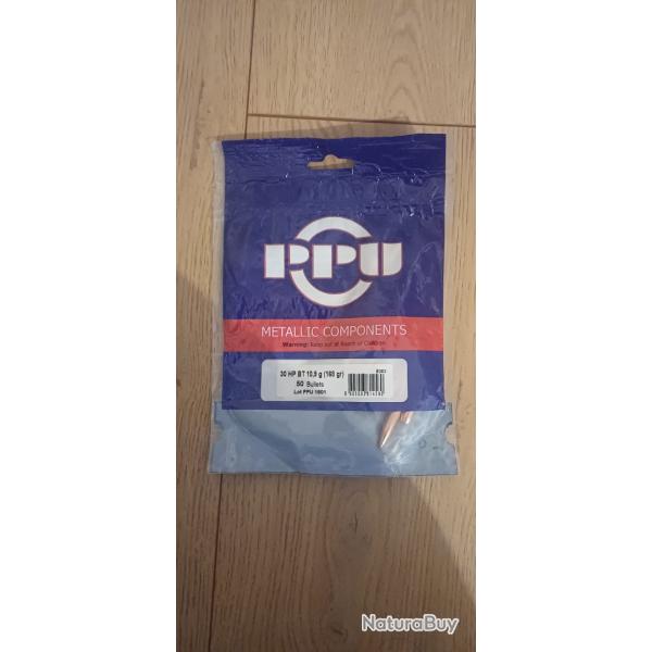 Ogives PPU 30HP BT 168g (10,9) �50
