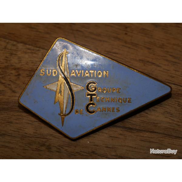 Insigne Sud Aviation GTC (Groupe Technique de Cannes)