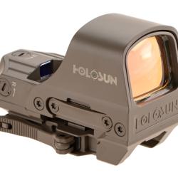 Holosun 510C FDE - HHS510CFDEG - Point rouge reflex r&eacute;ticule vert - R&eacute;f: HHS510CFDEG