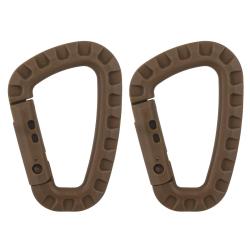 Mousqueton ABS OPEX - Vendu par 2 - Beige