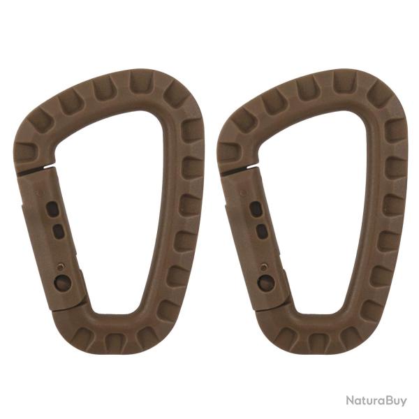 Mousqueton ABS OPEX - Vendu par 2 - Beige