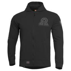 Sweat zipp&eacute; l&eacute;ger AGIS Instructeur Zero Edition Noir