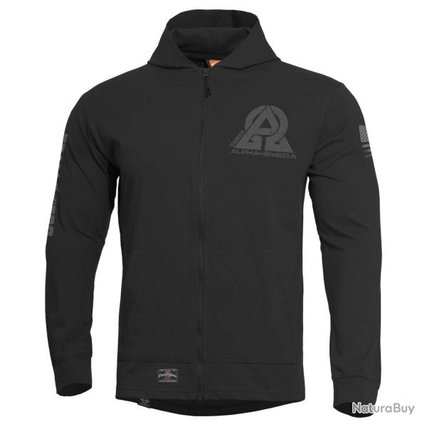 Sweat zipp� l�ger AGIS Instructeur Zero Edition Noir