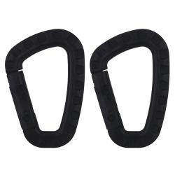 Mousqueton ABS OPEX - Vendu par 2 - Noir