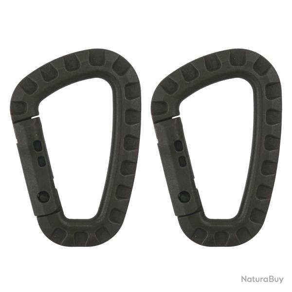 Mousqueton PVC OPEX - Vendu par 2 - Vert