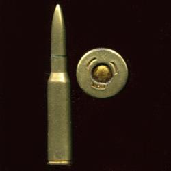 6.5 x 51 SR Arisaka Japon - balle laiton joint vert - amorce sertie x 3