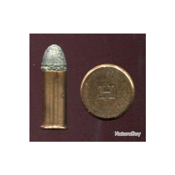 .30 long Rimfire - Assez RARE - marquage H  - �tui cuivre 16.9 mm