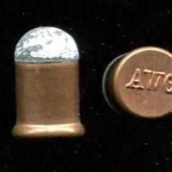 7 mm Flobert - marquage en relief : AWG - balle plomb sph&eacute;rique