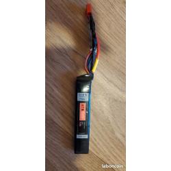 Batterie Lipo 1100 mAH 20C 7.4 V T-tdean airsoft