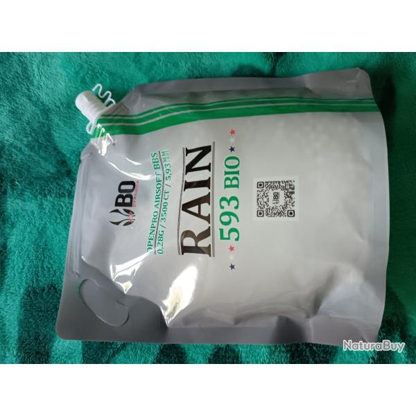 Lot de 2 paquets de 3500 billes airsoft 6 mm