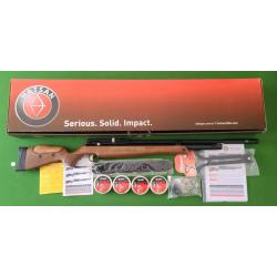 Carabine Pcp Hatsan BT65-SB-W-QE Carnivore Wood 7.62mm - 114 joules - neuf (jamais servi)