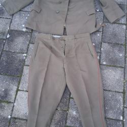 AUTHENTIQUE TENUE UNIFORME COLONEL TAILLE L TROUPES DES CHEMINS DE FER ARM&Eacute;E SOVIETIQUE URSS CCCP