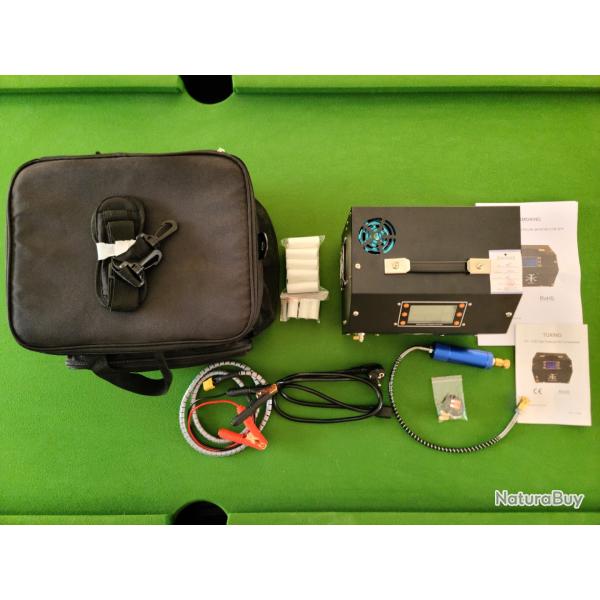 Compresseur d'air PCP 4500 Psi Tuxing affichage LCD - Neuf