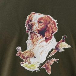 T-shirt kaki &eacute;pagneul Bartavel&reg; M