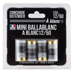 Cartouches &agrave; blanc Concorde Defender Mini Ballablanc - Cal. 12/50