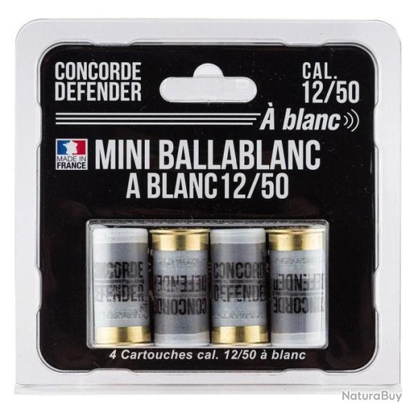 Cartouches � blanc Concorde Defender Mini Ballablanc - Cal. 12/50