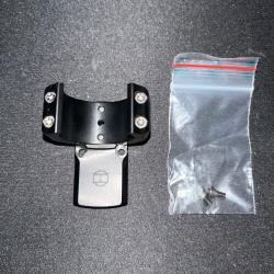 Adaptateur point rouge Docter sur lunette diam&egrave;tre 30 mm, montage en 3/4 de collier.