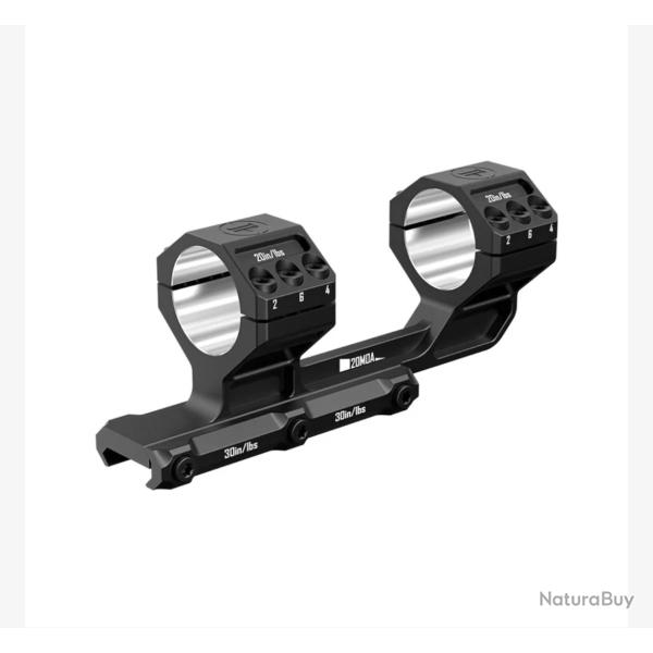 Montage deport� cantilever diam�tre 34 mm 20 moa rail picatinny