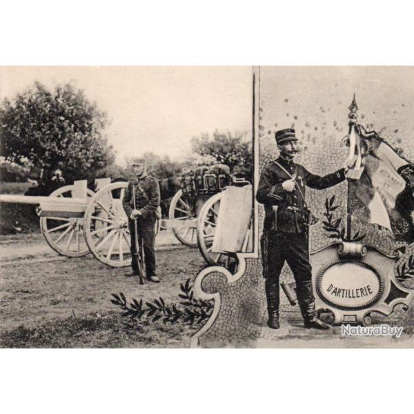 CPA- R�giment DARTILLERIE -N�7120