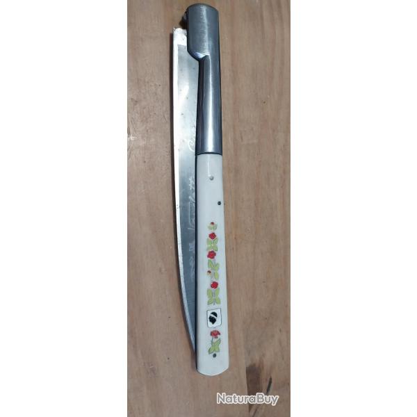 ancien grand couteau Vendetta corsa pliant