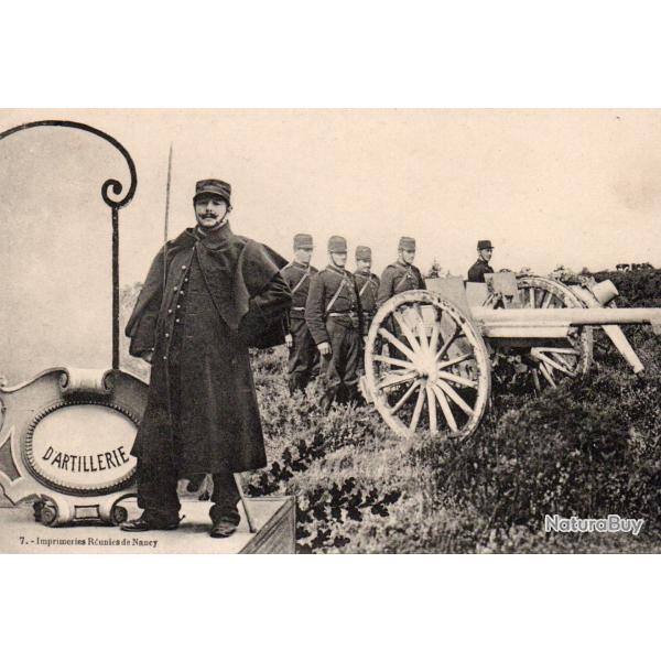 CPA- R�giment DARTILLERIE -N�7121