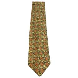 CRAVATE EN SOIE HOLLAND ET HOLLAND Gibier/Losange