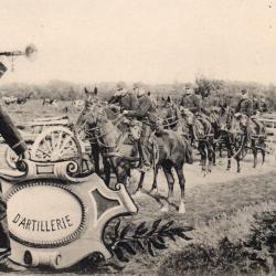 CPA- R&eacute;giment DARTILLERIE -N&deg;7123