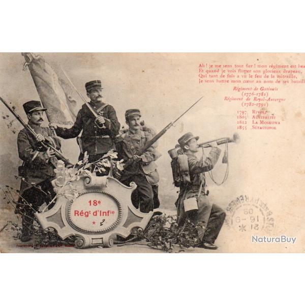 CPA - 18e R�giment dInfanterie-N�7111