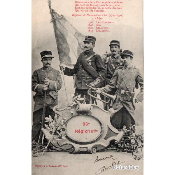 CPA -96e R�giment dInfanterie-N�7109