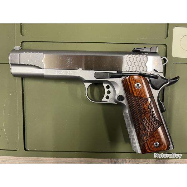 Pistolet S&W 1911 E-SERIE Inox Cal 45 ACP