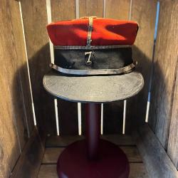 k&eacute;pi foulard adjudant-chef 7eme dragons WW1 militaria France