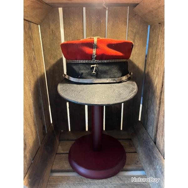 k�pi foulard adjudant-chef 7eme dragons WW1 militaria France