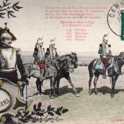 CPA - 4e R&eacute;giment de Cuirassiers -N&deg;7105