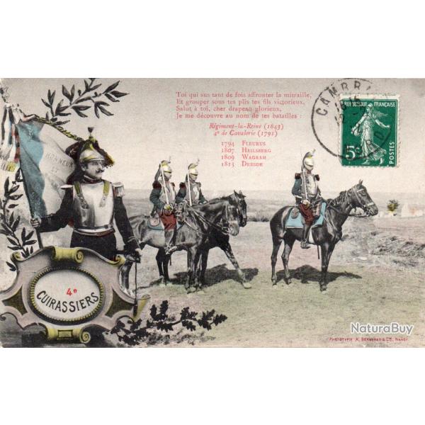 CPA - 4e R�giment de Cuirassiers -N�7105