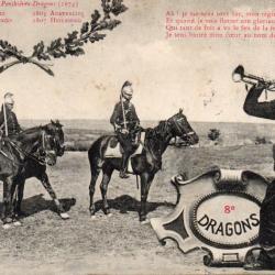 CPA -8e R&eacute;giment DRAGONS-N&deg;7113