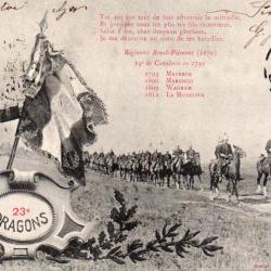 CPA -23e R&eacute;giment DRAGONS-N&deg;7114