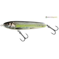 Poisson Nageur Salmo Sweeper Sinking SE12 SCS - Silver Chartreuse Shad