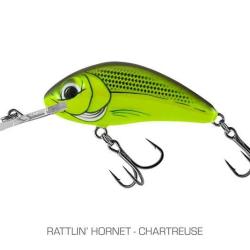 Poisson Nageur Salmo Rattlin Hornet Flottant 4,5cm 4,5cm Chartreuse