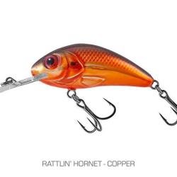 Poisson Nageur Salmo Rattlin Hornet Flottant 4,5cm 4,5cm Copper