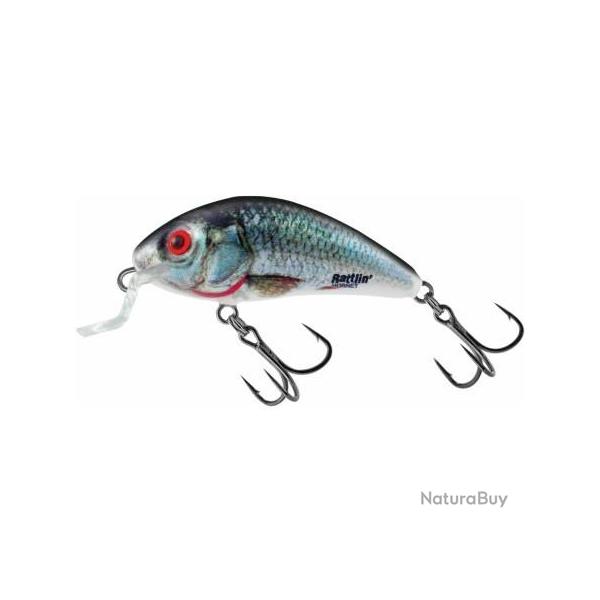 Poisson Nageur Salmo Rattlin Hornet Flottant 4,5cm 4,5cm HRD- Holographic Real Dace