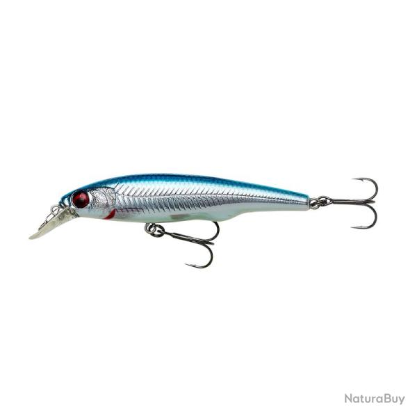 Poisson nageur Savage Gear Gravity Twitch SR 9,5cm Blue Chrome