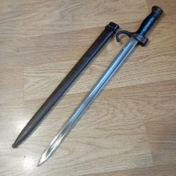 Ba&iuml;onnette Berthier Mle 1892 1er mod&egrave;le 2&egrave;me type au m&ecirc;me No.