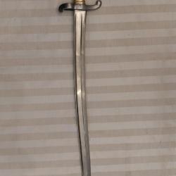 Ba&iuml;onnette type 1842. Sabre &agrave; lame Yatagan. TTBE