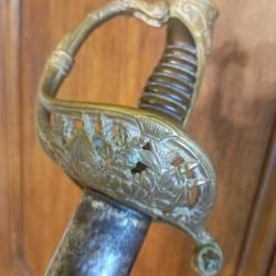 Sabre d'officier de chasseurs de Vincennes