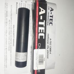 Mod&eacute;rateur son silencieux a-tec cmm-4 22lr 1/2x28