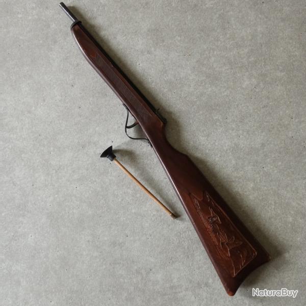Carabine � fl�chette monocoup pour jeu de tir au pigeon avec 1 fl�chette - fonctionnelle