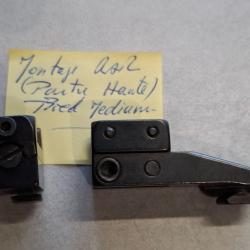 MONTAGE AMOVIBLE &agrave; RAIL type E A W ( pied m&eacute;dium)