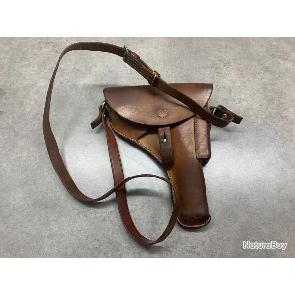 HOLSTER POUR SIG P210 AVEC BRETELLE - ORIGINAL DE 1955