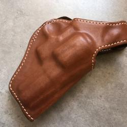 HOLSTER CUIR POUR REVOLVER CANON COURT (2,5" ou 3")